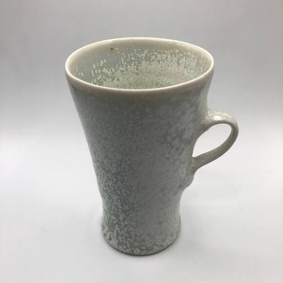 Tall Hand-Turned Mottled Glaze Ceramic Mug - Picture 3 of 6